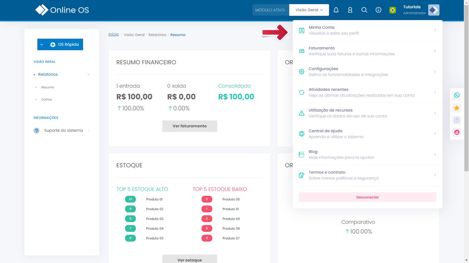 Como Cadastrar Os Dados Da Sua Empresa Sistema De Gest O E Ordens De